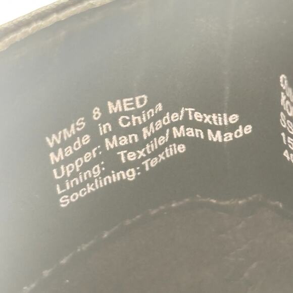 Kohls Boots Women’s Sz 8 Booties Shoes Black Leather Ankle Zipper Side-Top Strap - Picture 8 of 9